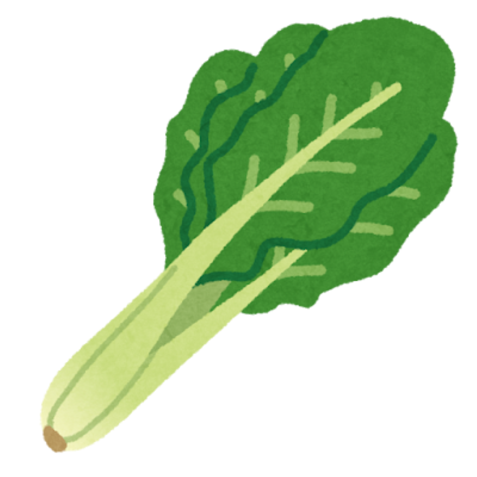 こまつなのイラスト