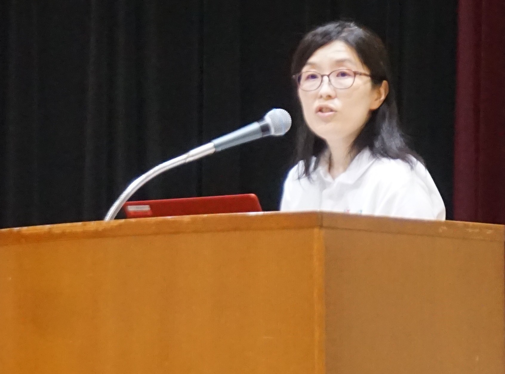 永田室長講演の様子