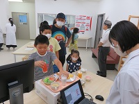実験教室の様子