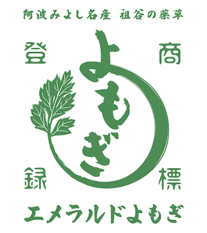 青空よもぎの『しみず』ロゴ
