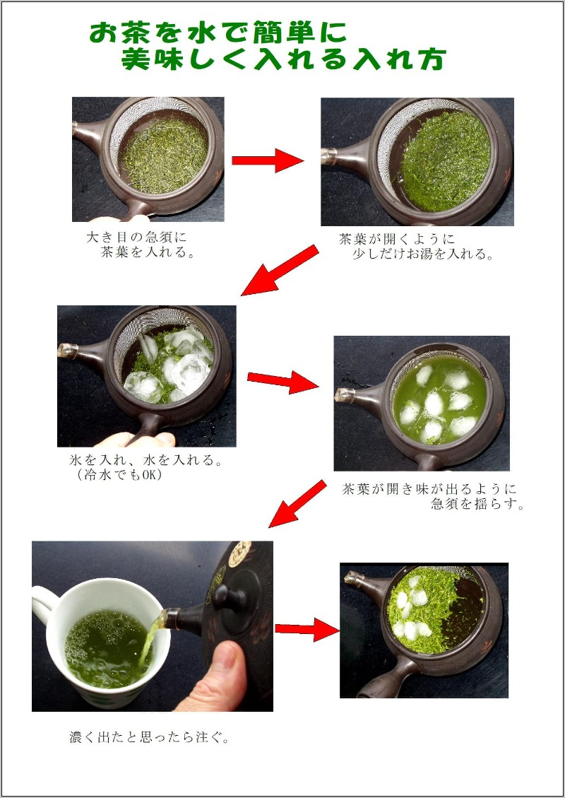 水出し茶淹れ方_太田園