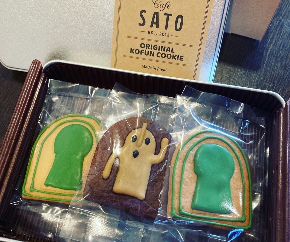 堺市「古墳＆ハニワクッキーギフト缶」