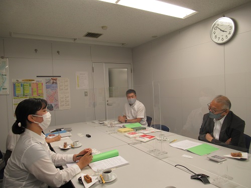 対談の様子