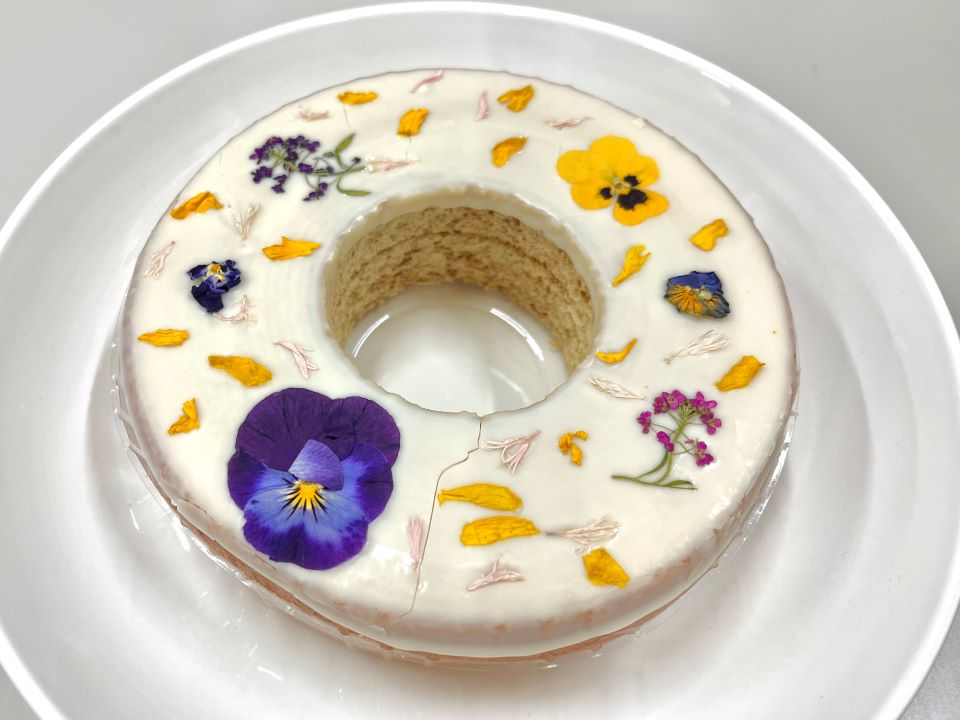 エディブルフラワースイーツ