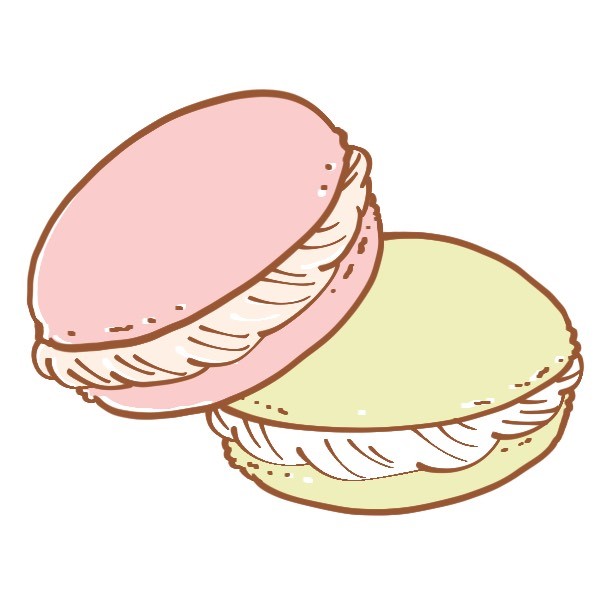 マカロンイラスト