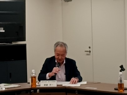 渡邉農林水産審議官が話されている写真です。