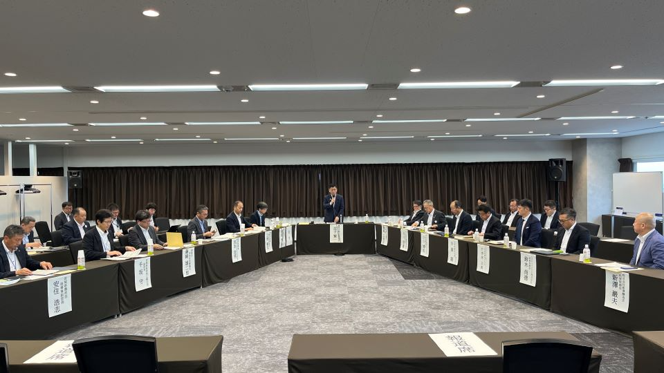 宮城県での米国関税に関する事業者等との意見交換会の様子です。