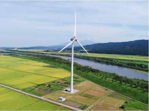 最上川風力発電所