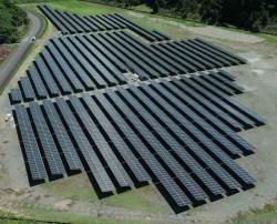 徳島県那賀町の太陽光発電設備