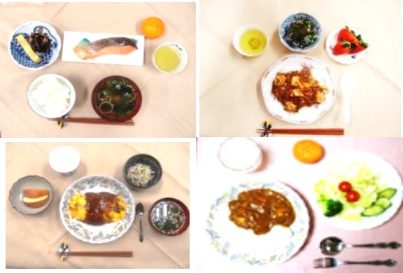 ごはんをベースに中食を組み合わせた日本型食生活の例