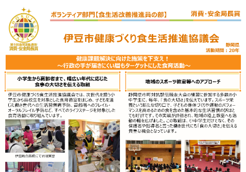伊豆市健康づくり食生活推進協議会