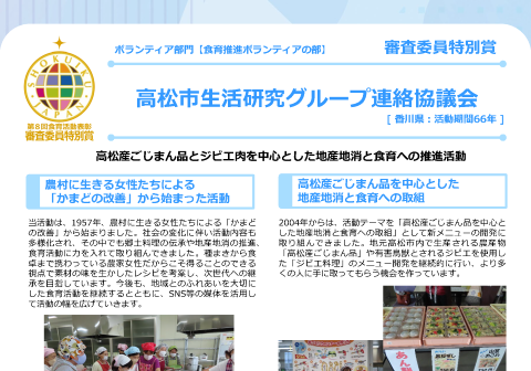 高松市生活研究グループ連絡協議会