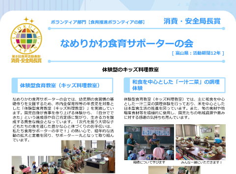 なめりかわ食育サポーターの会