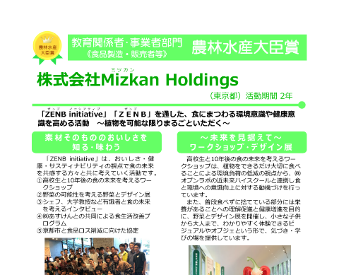 株式会社Mizkan Holdings
