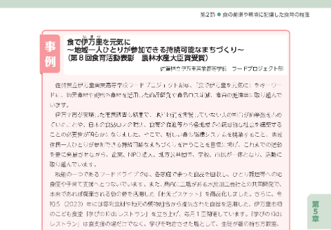 佐賀県立伊万里実業高等学校フードプロジェクト部