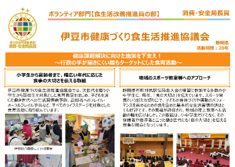 伊豆市健康づくり食生活推進協議会