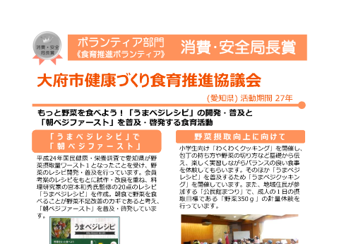大府市健康づくり食育推進協議会