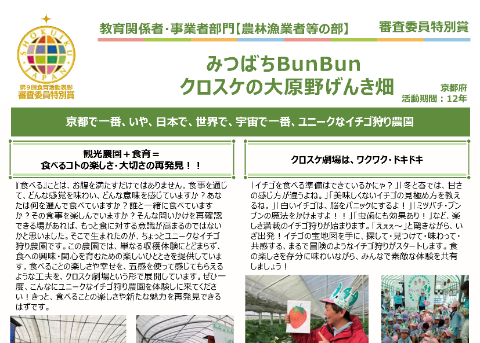 みつばちBunBunクロスケの大原野げんき畑