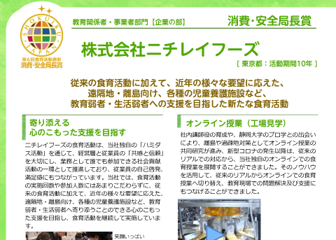 株式会社 ニチレイフーズ
