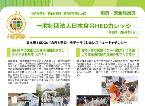 一般社団法人 日本食育HEDカレッジ
