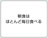 朝食はほとんど毎日食べる