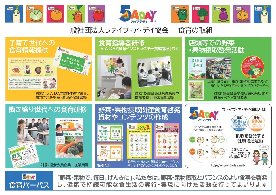 一般社団法人ファイブ・ア・デイ協会