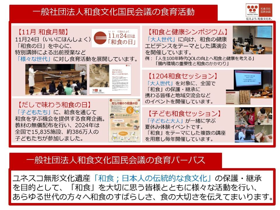 一般社団法人和食文化国民会議