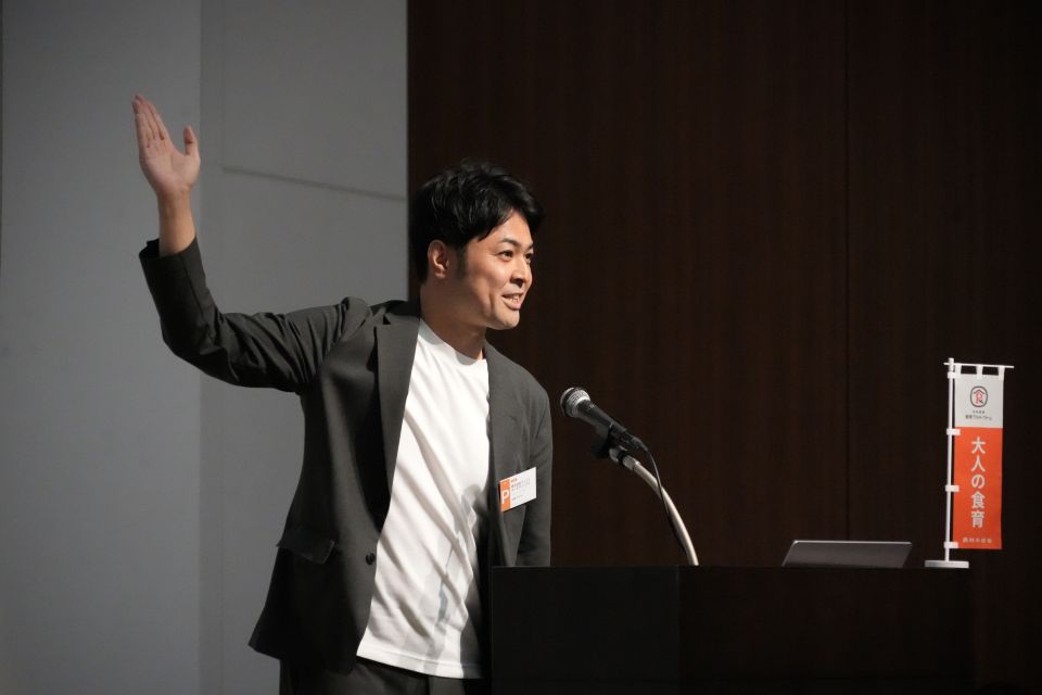 ショートスピーチの様子