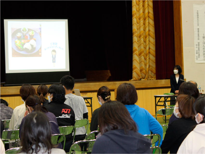 食育講演会の様子
