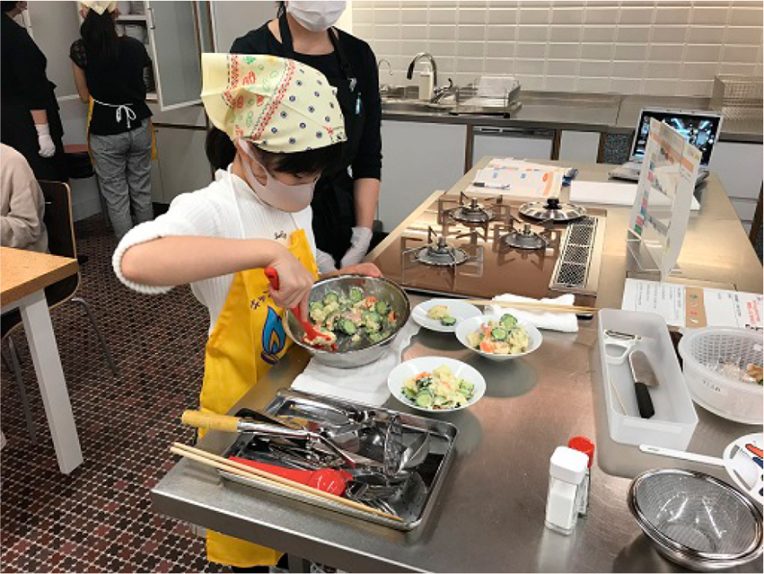 子供向けの料理教室