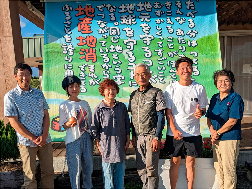 ゆうき給食とどけ隊（長野県松川町）