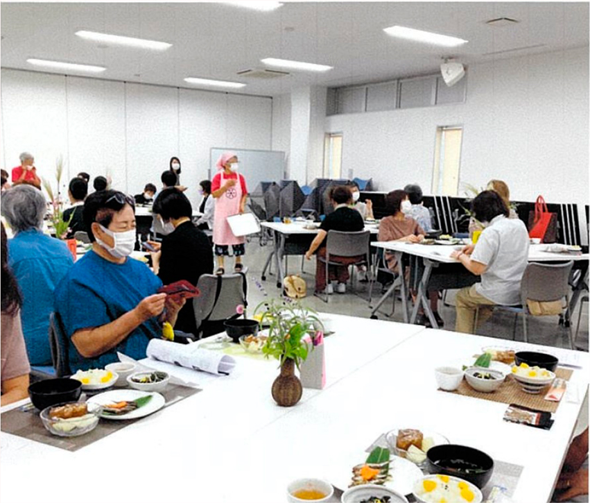 会食の様子