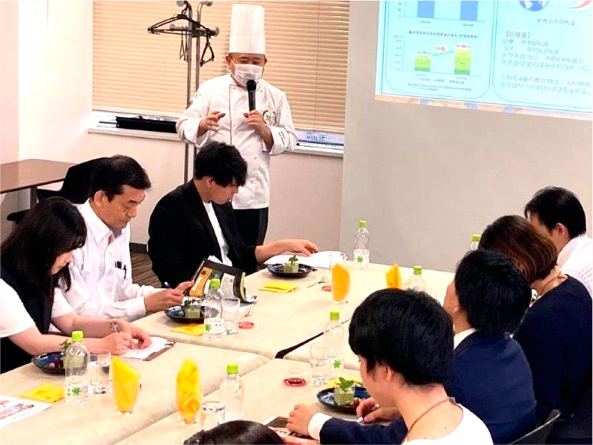 料理講習会の様子