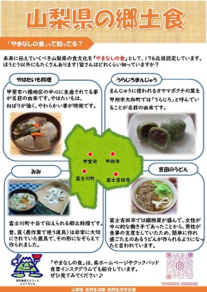 山梨県の食育