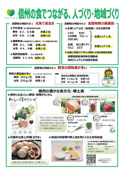 長野県の食育
