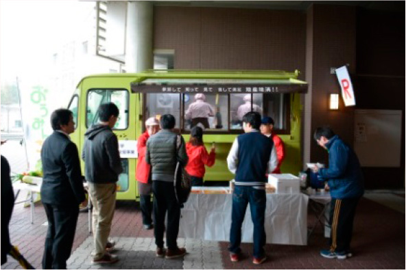 立命館大学での「旬菜100円朝食」提供