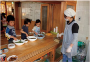 バイキングの様子