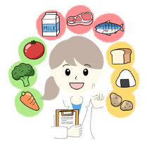 栄養教論のイラスト