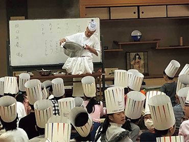 5年生・だしの授業の様子