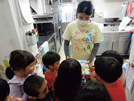 食材についての「気付き」を「学ぶ」へ