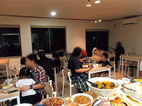 食事の様子
