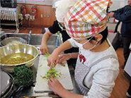 調理実習の様子