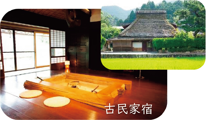 農山漁村地域にて、宿泊・食事・体験を通した交流を図るのが「農泊」