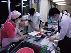 働き世代を対象にした料理教室