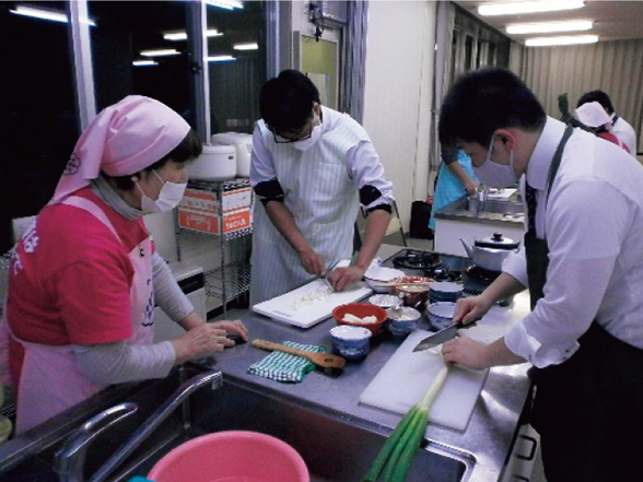 働き世代を対象にした料理教室
