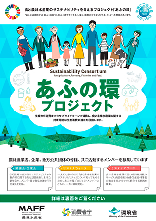 「あふの環（わ）プロジェクト」ポスター