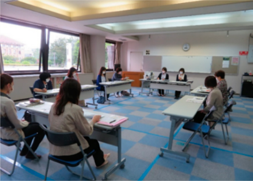 講座に向けた打ち合わせ会の様子