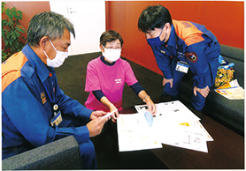 職場訪問