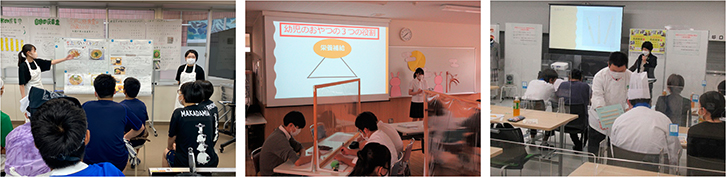 「食育教室」の様子