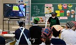 調理実習の様子